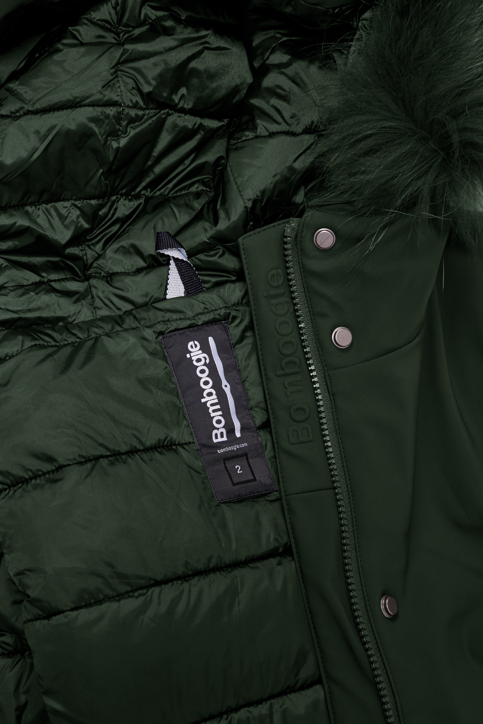 Vienna Jacket - Giacca lunga con cappuccio in pelliccia - Image 25