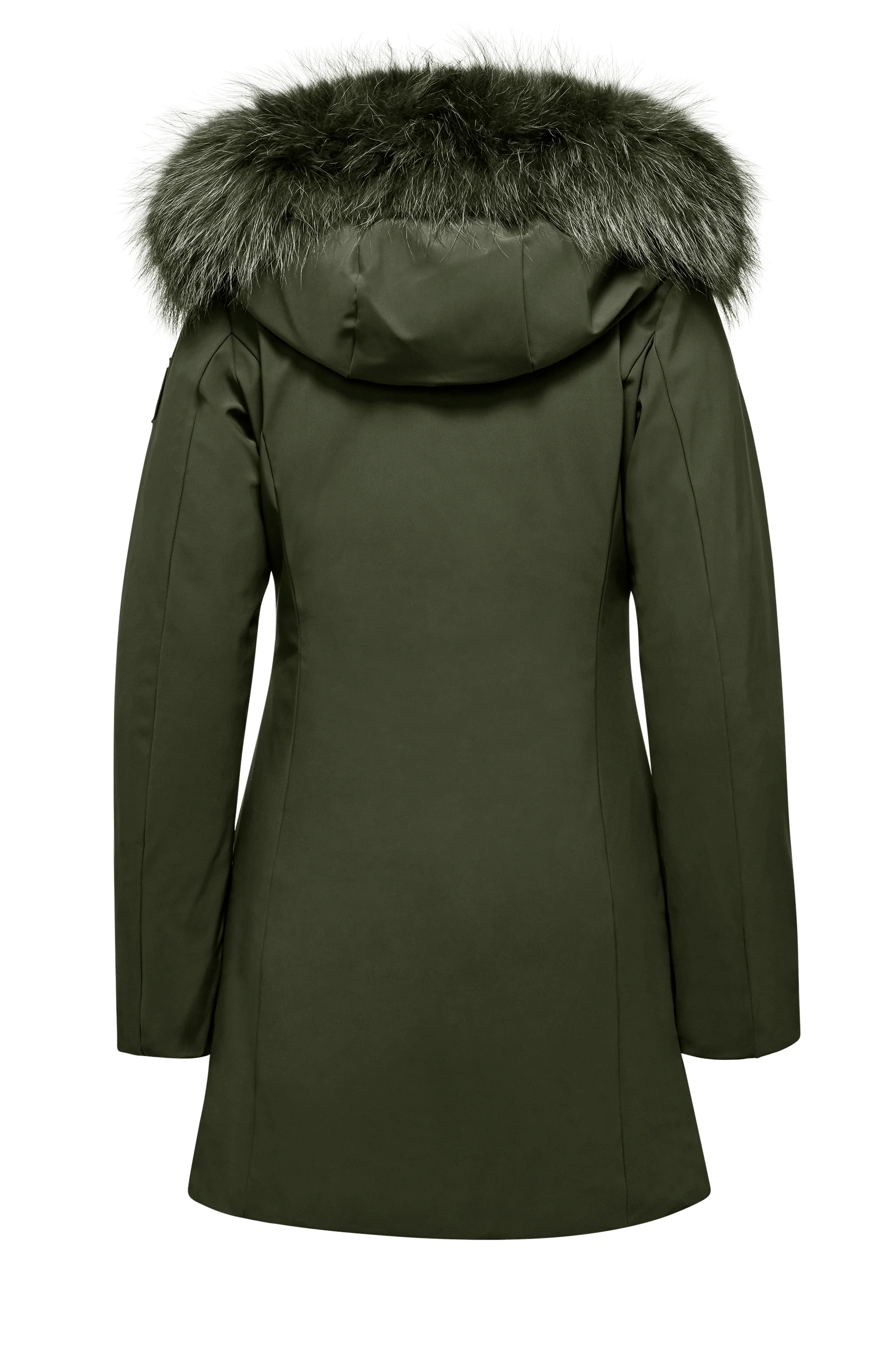 Vienna Jacket - Giacca lunga con cappuccio in pelliccia - Image 28