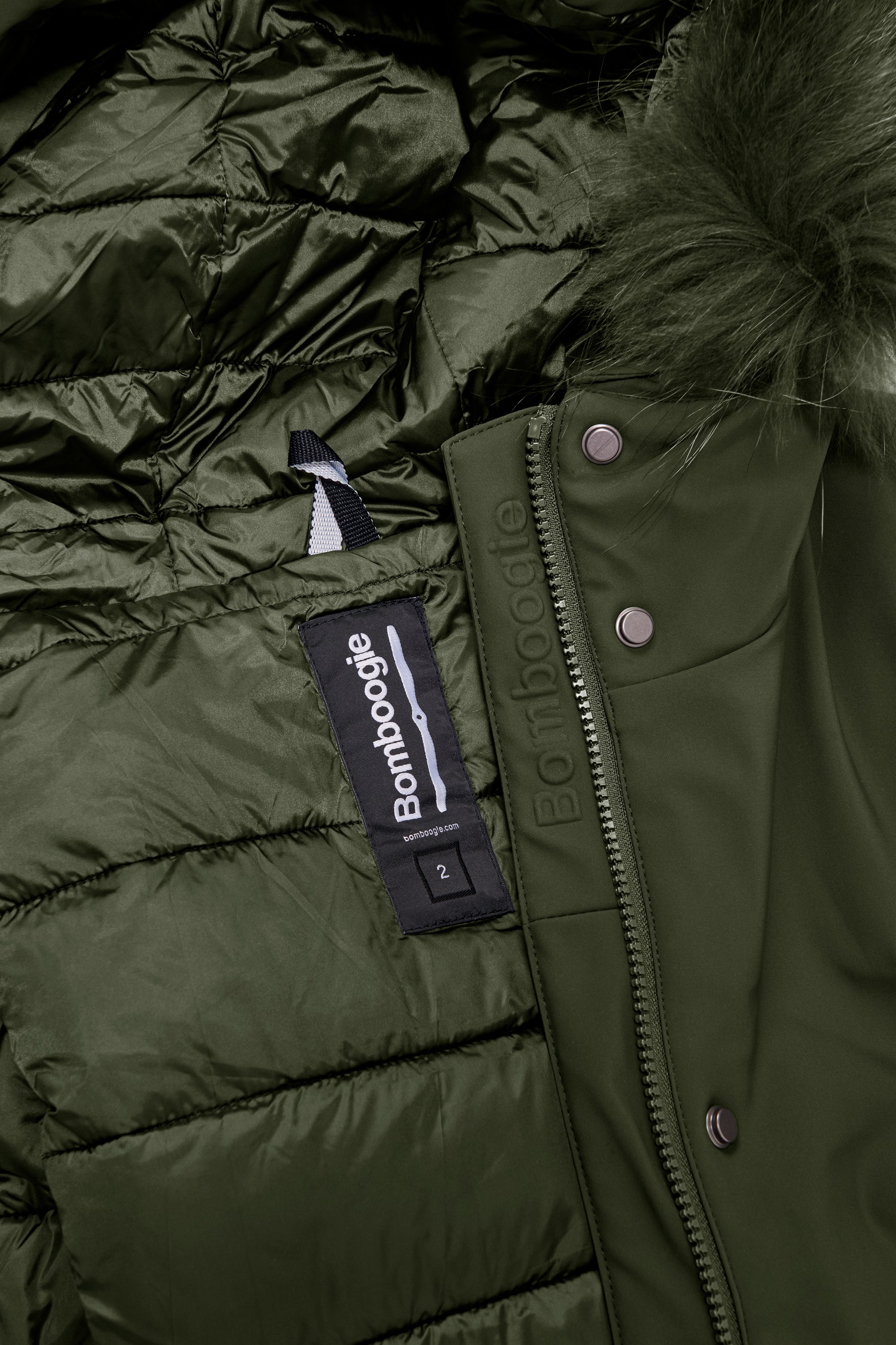 Vienna Jacket - Giacca lunga con cappuccio in pelliccia - Image 30