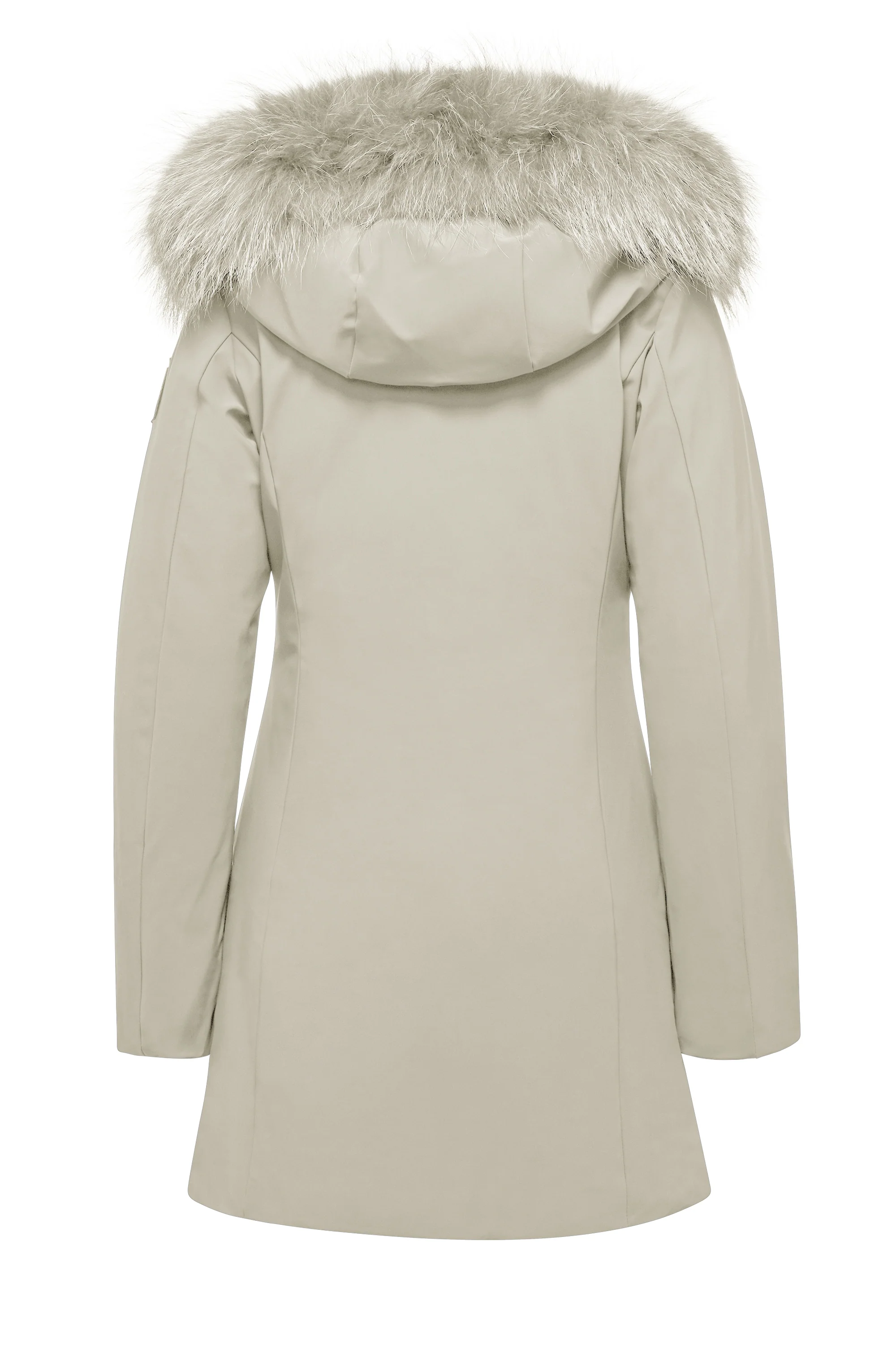 Vienna Jacket - Giacca lunga con cappuccio in pelliccia - Image 33