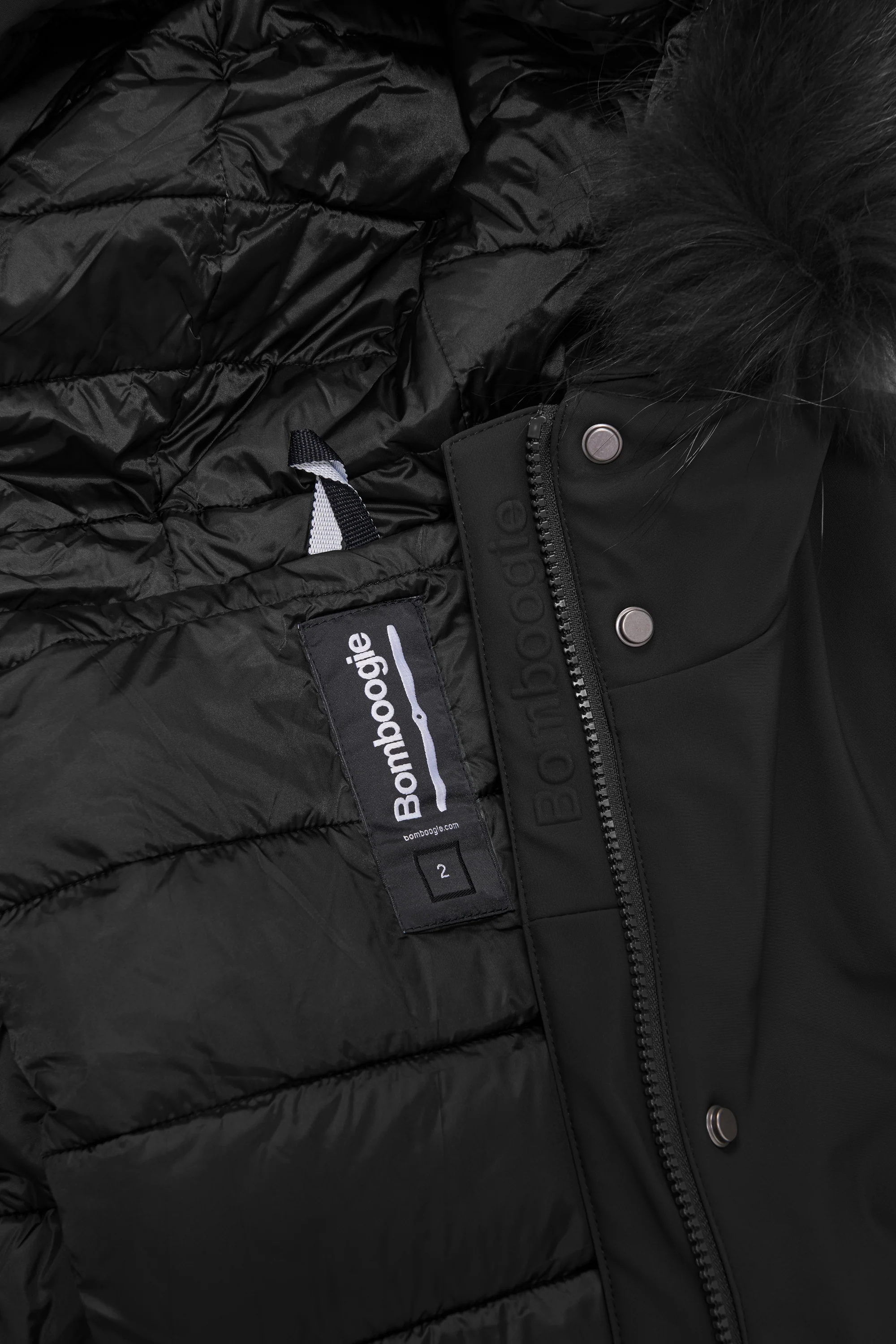Vienna Jacket - Giacca lunga con cappuccio in pelliccia - Image 5